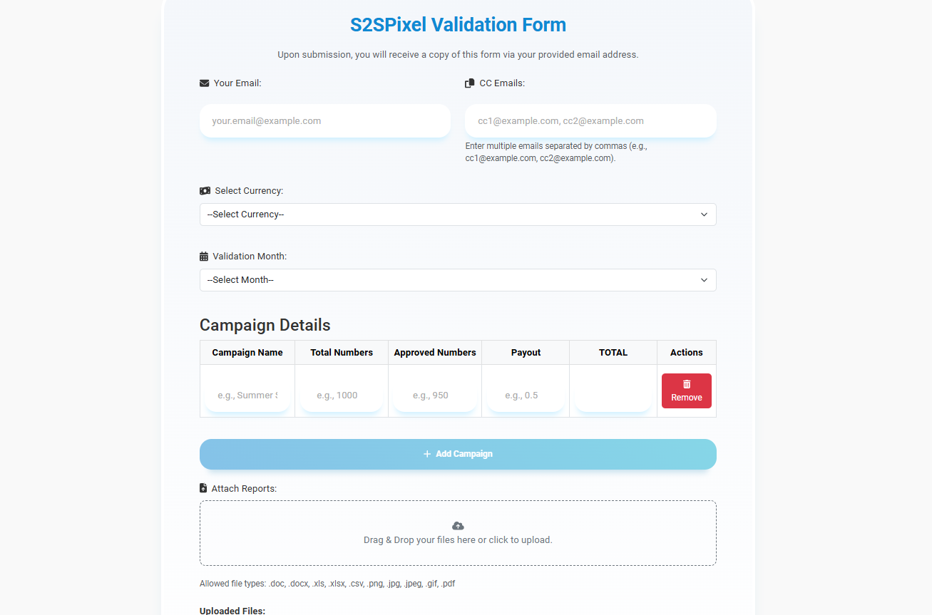 Form Submission Management